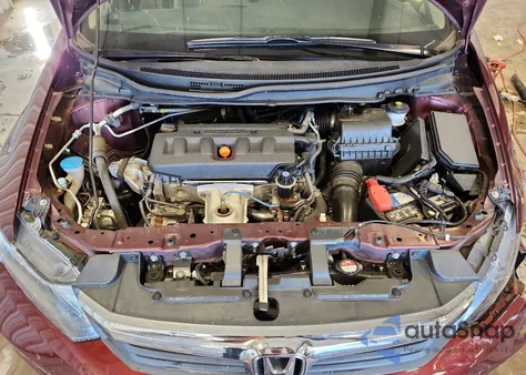 2012 Honda Civic Exl из США, поврежденный, VIN 19XFB2F99CE072669